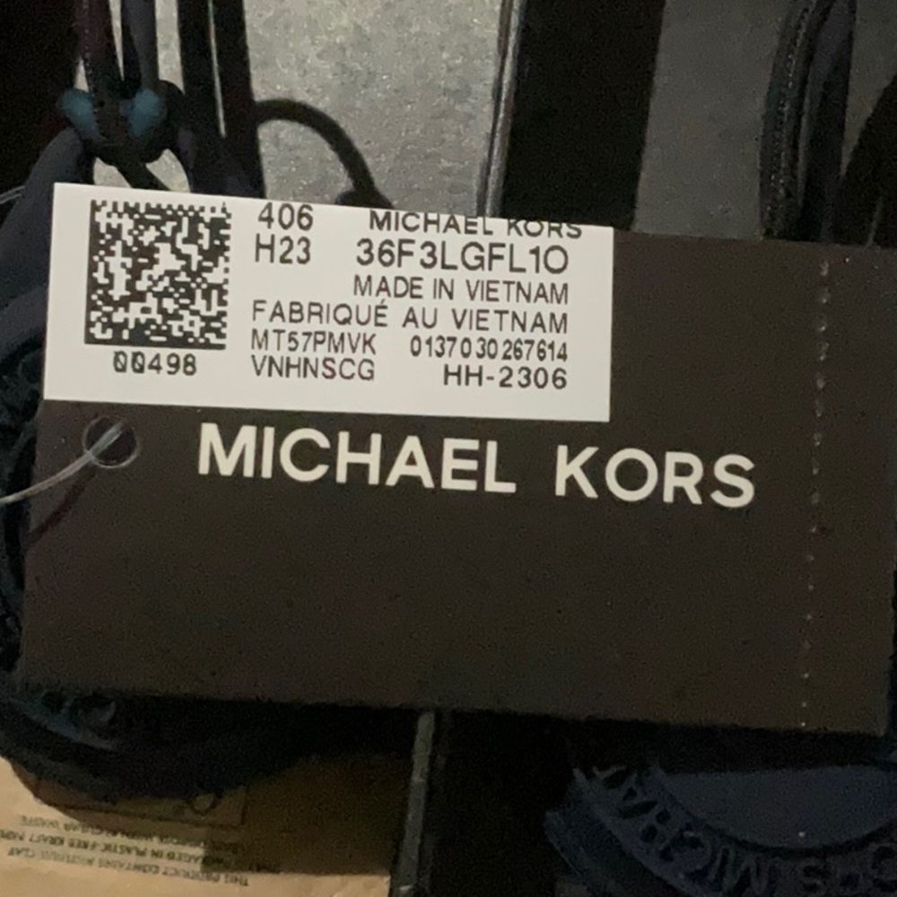 Michael Kors Blue Set of 2 Air Tag Cover - Picture 6 of 6
